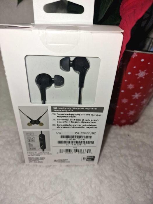 Nowe Słuchawki Bluetooth SONY WI-XB400 – Czarne