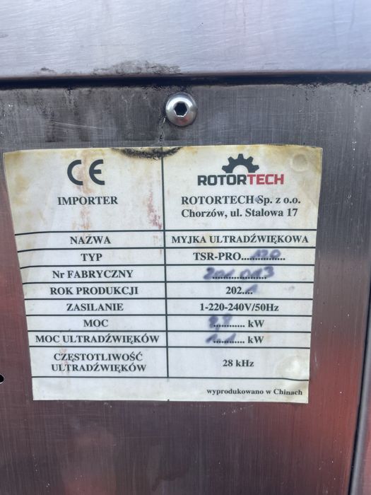 Myjka ultradzwiekowa