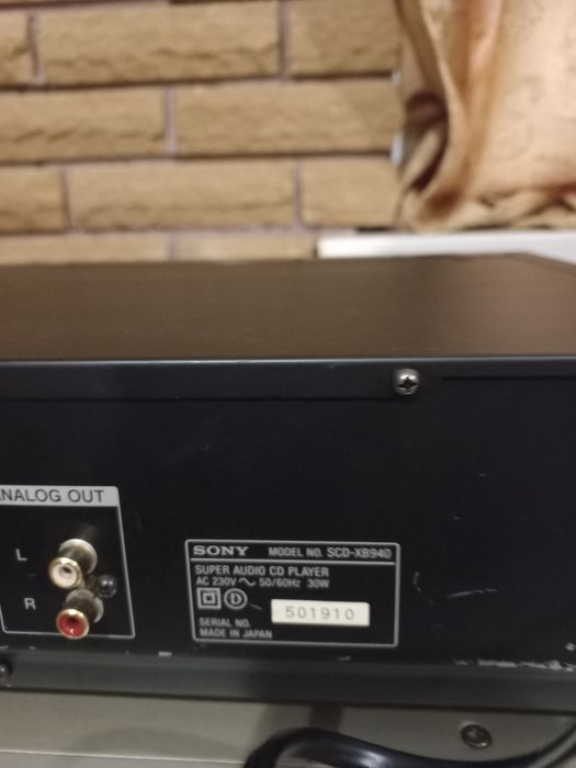Soni Superaudio scd xb 940 QS