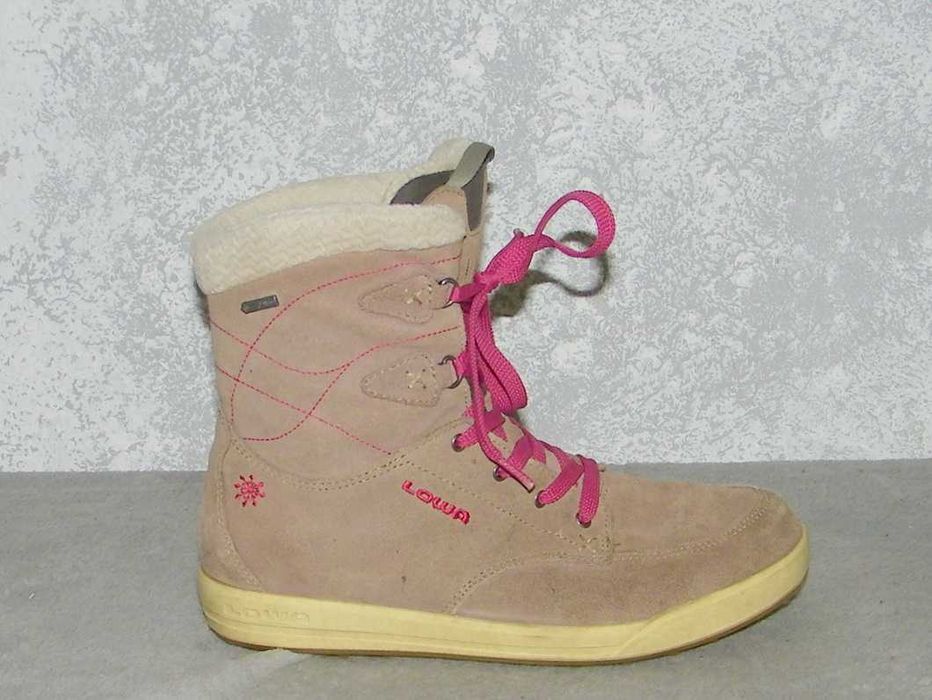 LOWA SAMARA GTX Mid Gore-Tex - ŚNIEGOWCE - rozm. 38 - IDEALNE !!!