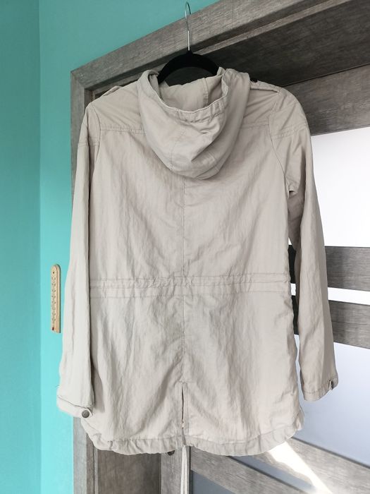 S/M Mantaray parka przeciwdeszczowa kurtka przejściowa wiosenna Boho