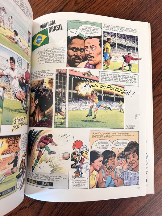 Eusébio, Pantera Negra. Banda Desenhada, 1991