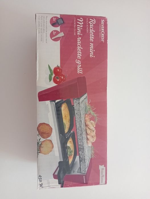 Grelhador para Racletes Silver Crest