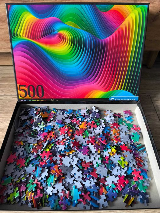 Puzzle 500 elementów - Colorboom Fale