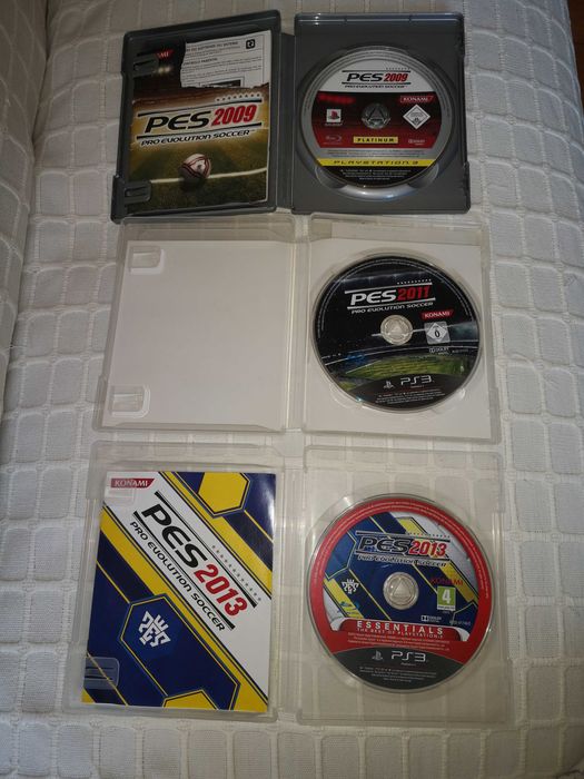 PES 2009 + PES 2011 + PES 2013 para Playstation 3