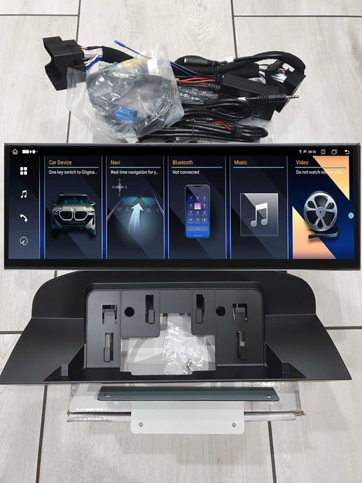 Radio GPS WiFi 4G MP3 Android CarPlay BMW 5 E60 E61 3 E90 E93 CCC 14,9