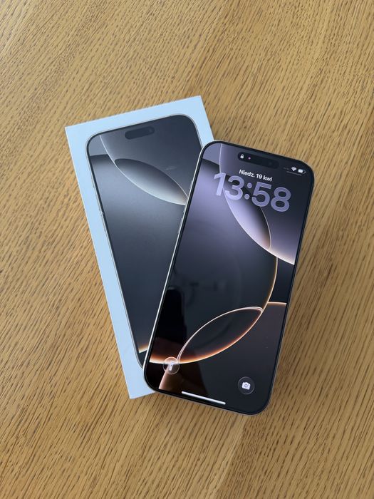 IPhone 16 Pro Max | Tytan Naturalny | Stan Idealny