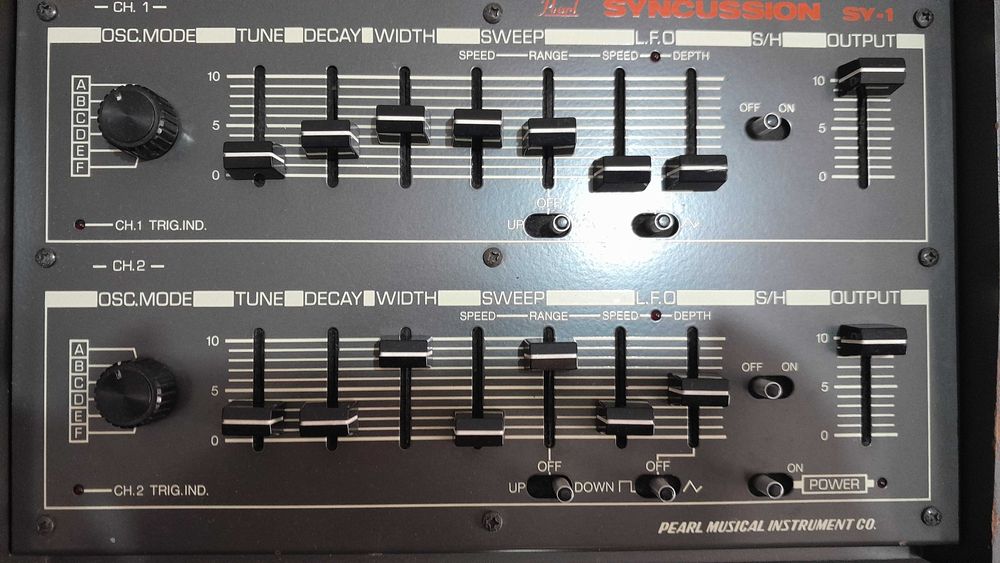 Sintetizador Pearl Syncussion