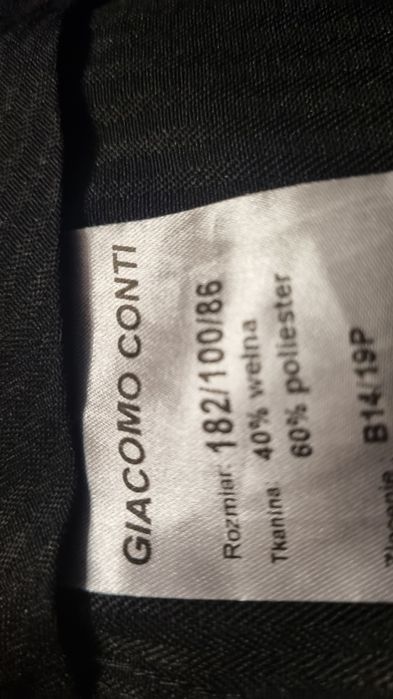 Garnitur młodzieży jak nowy roz 180cm