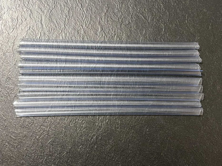 Donau uniwersalne szyny zaciskowe 10 sztuk DIN A4/8 mm przezroczyste
