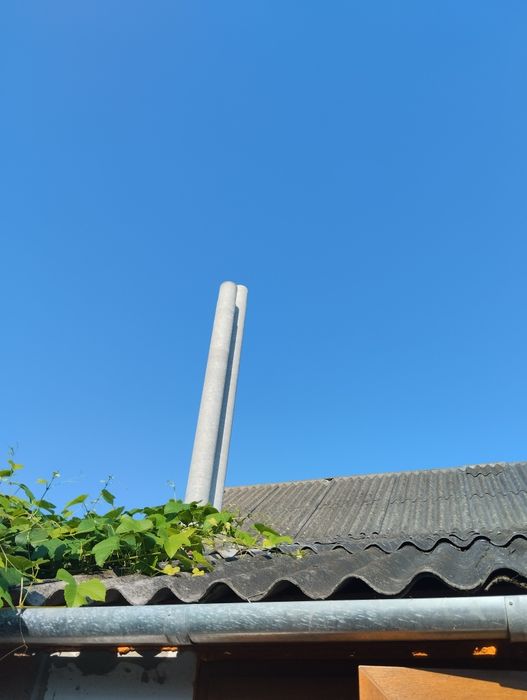 Азбестоцементна труба,д.150,нова,стандартного розміру