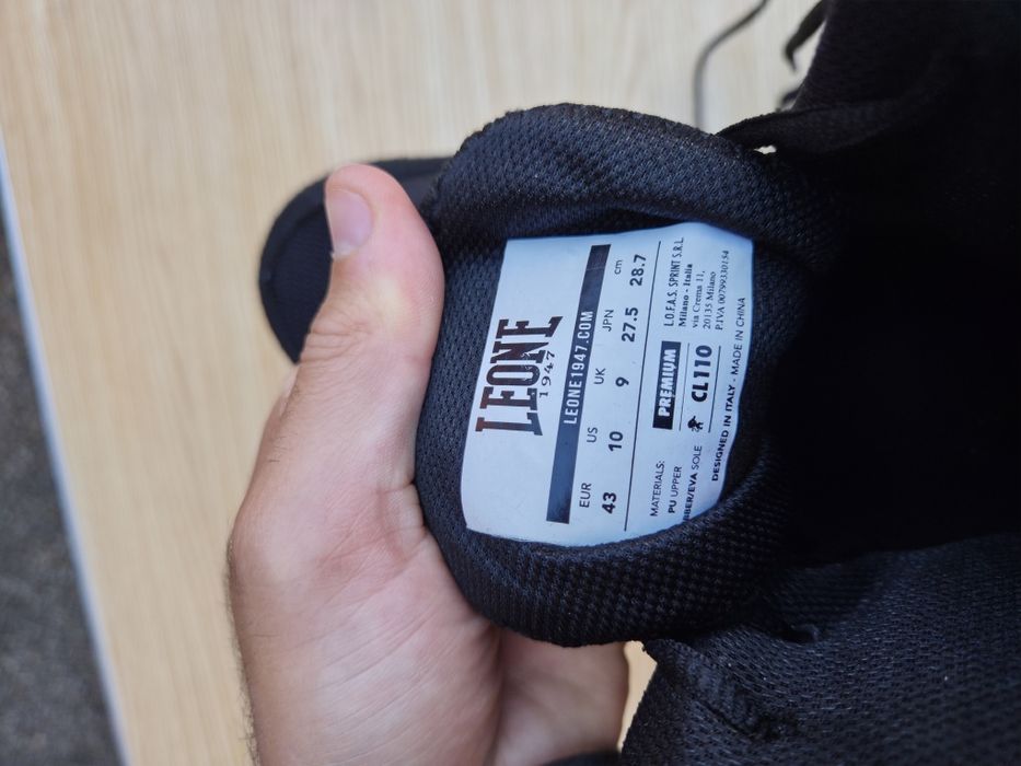 Sapatilhas de boxe Leon