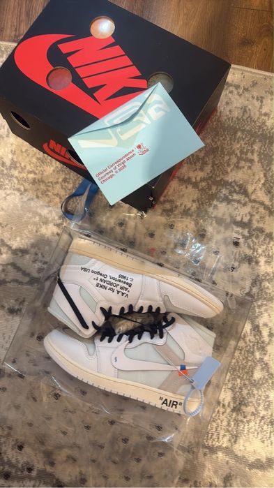 Jordan 1 off white