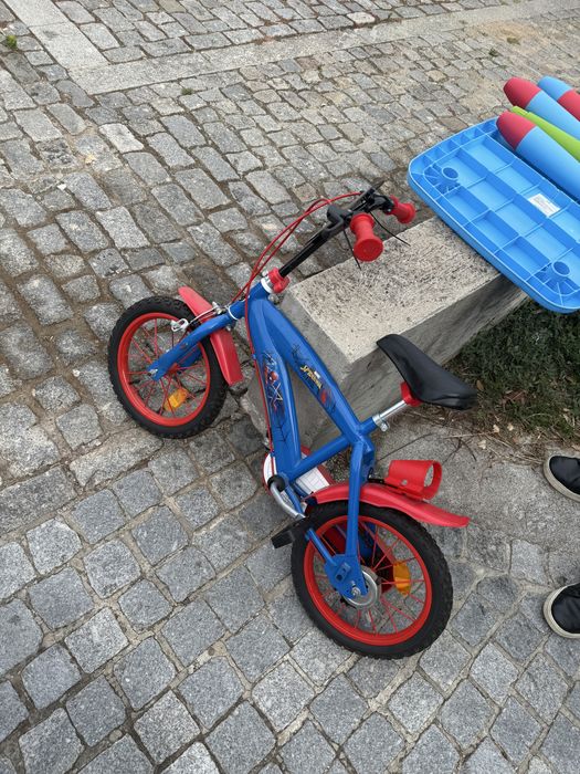 Bicicleta spiderman