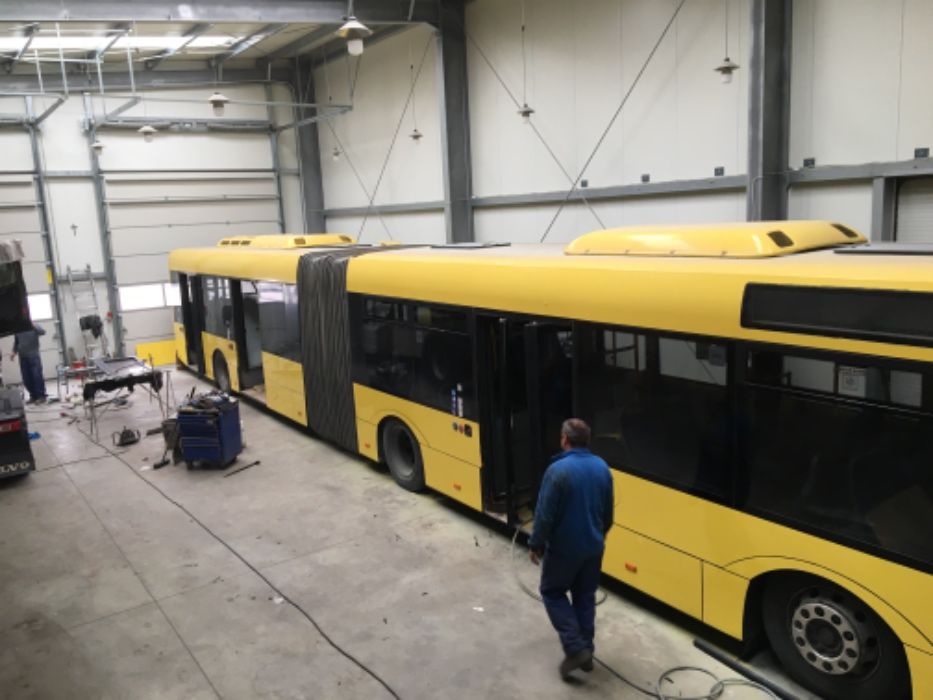 Wynajme halę z kabiną lakierniczą 400m2