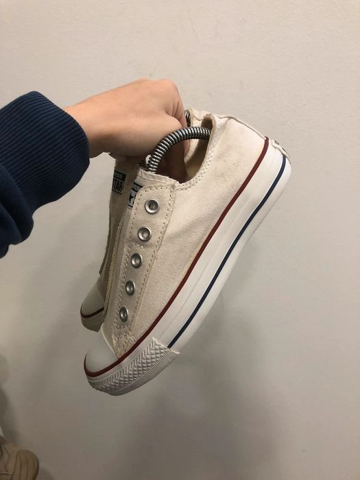 Trampki Converse All Star krotkie biale rozmiar 36