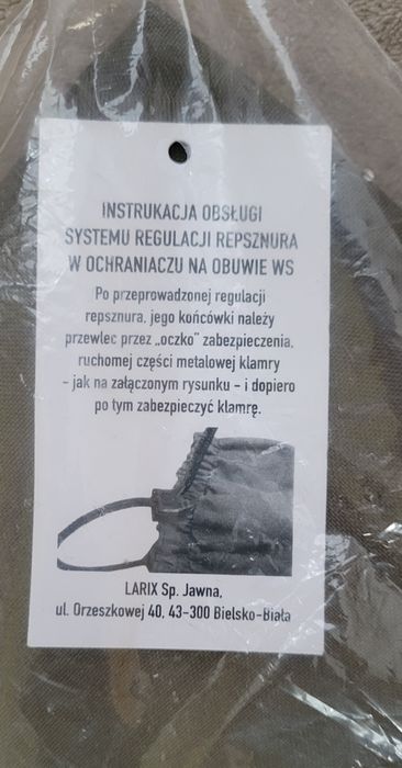 Ochraniacze na obuwie L