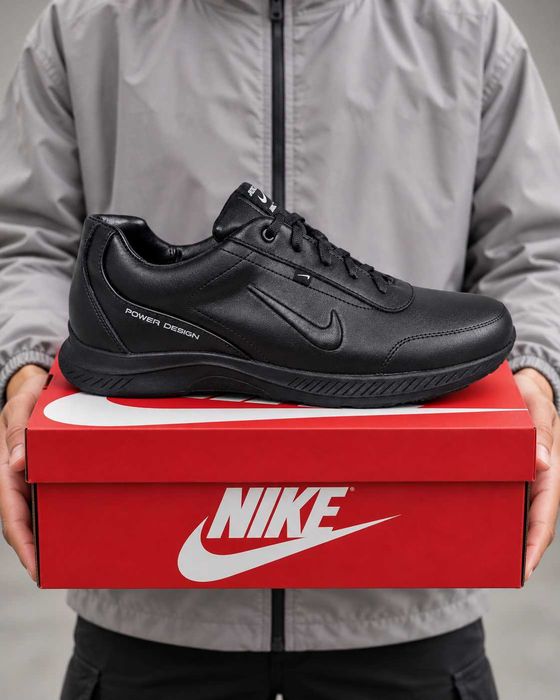 Кроссовки Nike больших размеров 46-47 кожаные кроссовки Nike чоловічі великі Найк