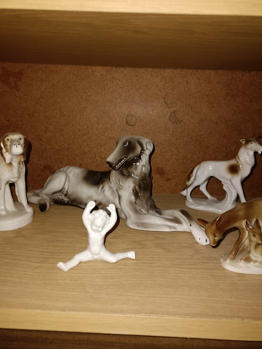 Oryginalne porcelanowe figurki PRL