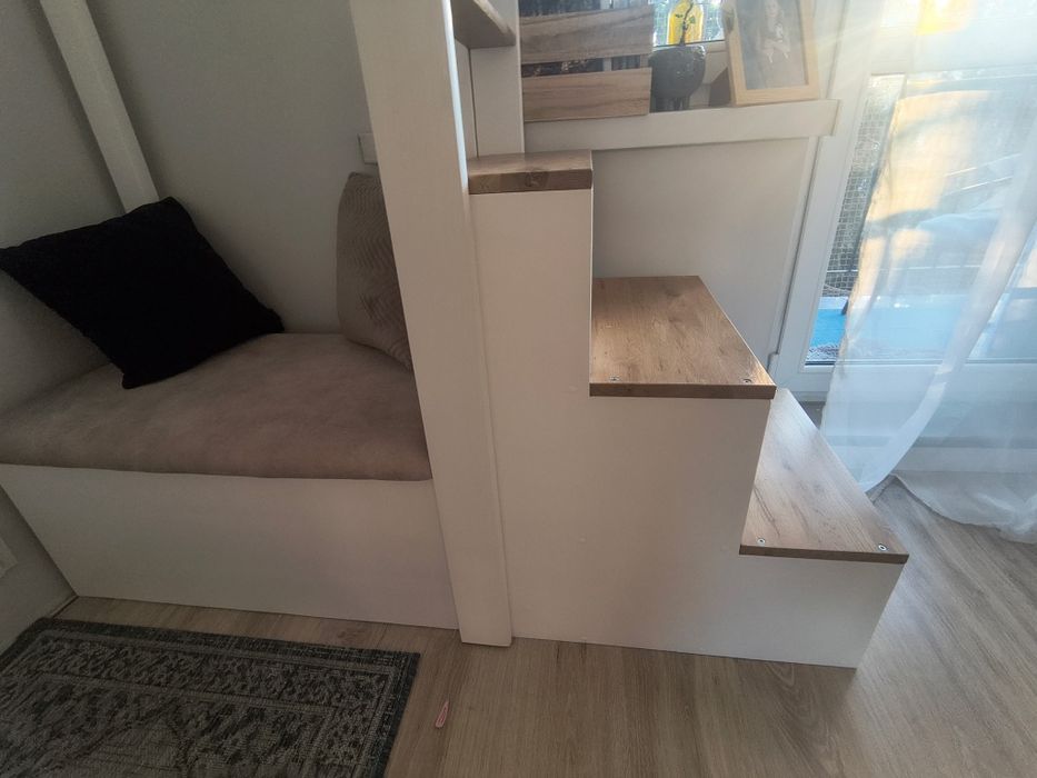 Łóżko pietrowe podwójne na wymiar