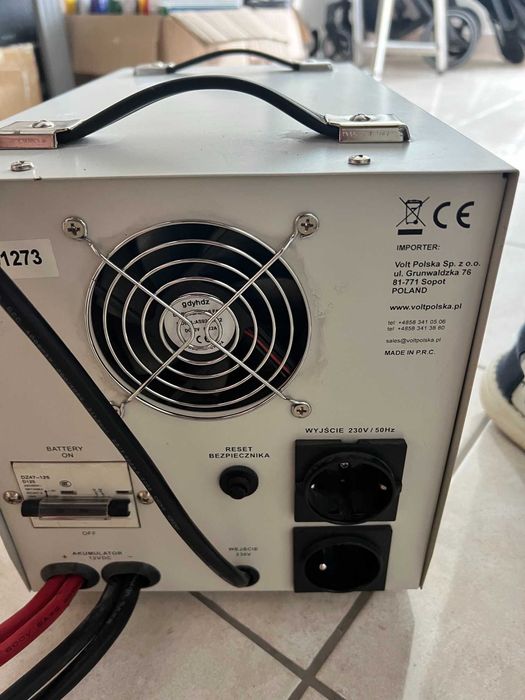 Zasilacz UPS  SINUS PRO 2200 E 12230V (16002200W) VOLT  - ZASILACZ AWARYJNY