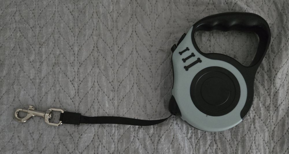 Trela retráctil para cães (5mt)