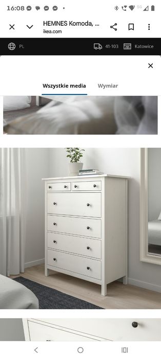 Komoda Hemnes IKEA