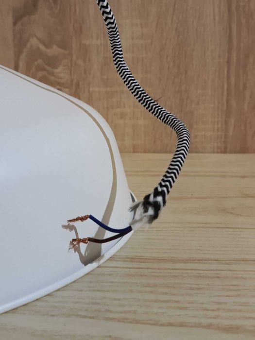 Lampa wisząca RANARP Ikea, biała, 38 cm