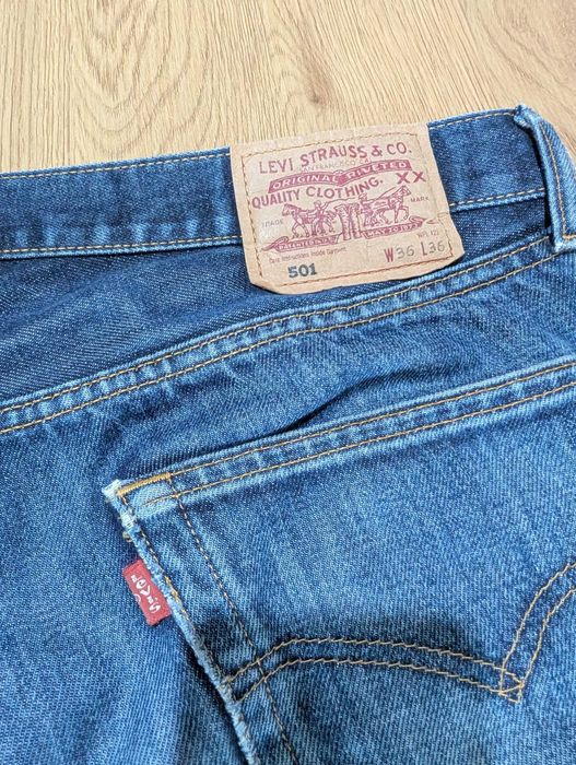 Levi’s 501 Blue Denim Jeans W36 L36