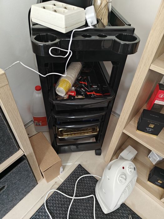 Carrinho cabeleireiro