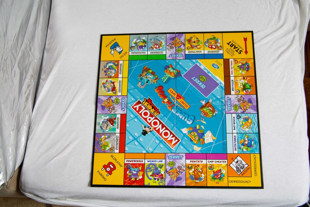 Gra planszowa Monopoly Junior Super Things