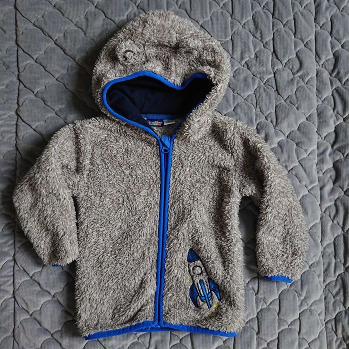 Polar dziecięcy z kapturem Lupilu rozmiar 86 / 92