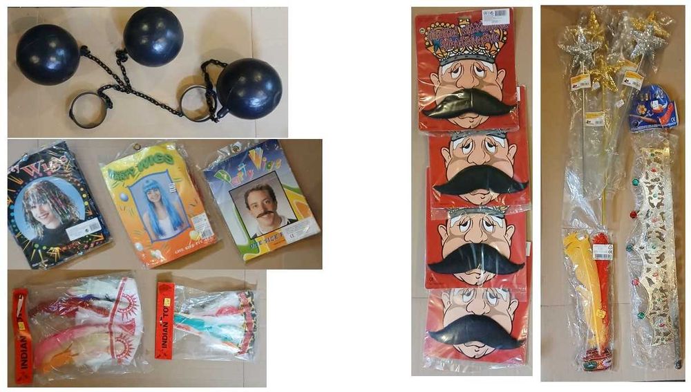 Brinquedos de Carnaval e outros - para despachar + de 300 artigos