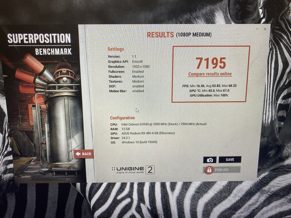 Відеокарта Asus 570 Strix EX 4gb гарний стан!