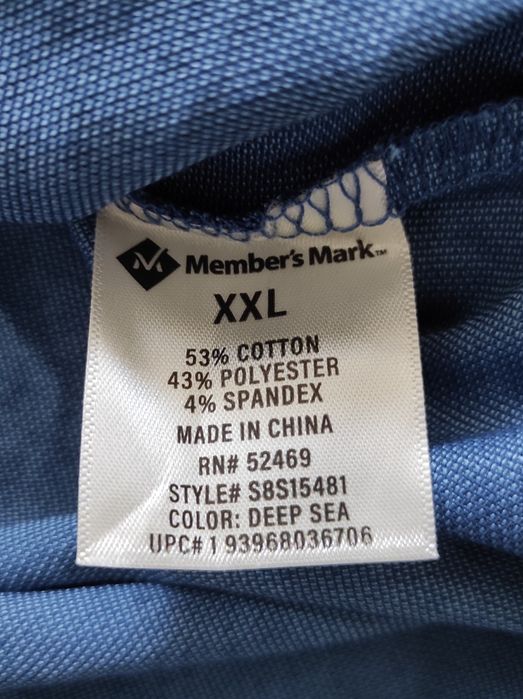 XXL Cotton Polo оригінальна чоловіча футболка, поло