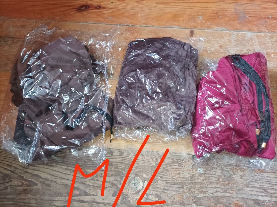 Spodnie damskie welurowa M/L