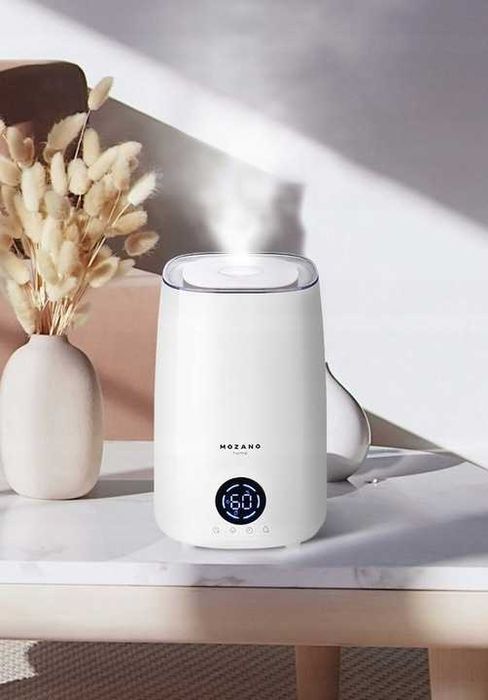 CICHY Nawilżacz powietrza 3w1 higrometr aromaterapia dyfuzor jonizator