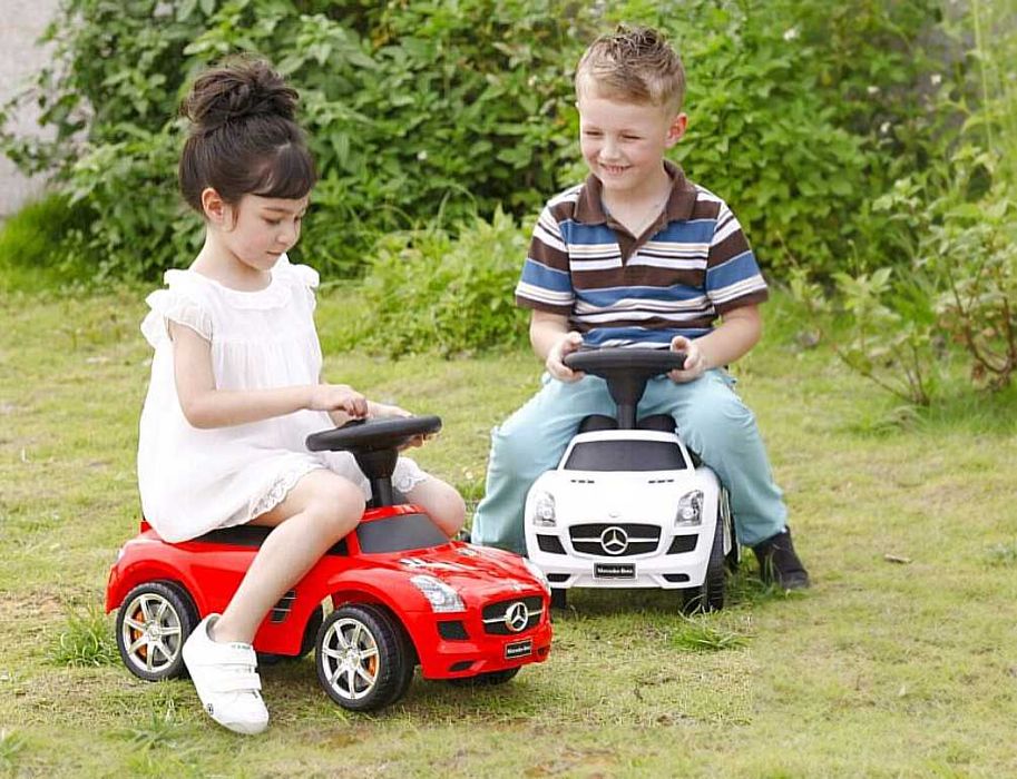NOWE Auto Jeździk Pchacz Mercedes Jeździk Do Odpychania GWARANCJA