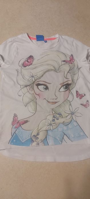 Bluzeczka z krótkim rękawem z Elsa Disney