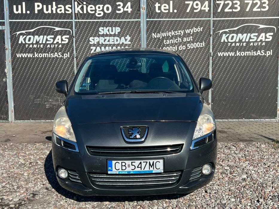 Peugeot 5008 1.6 Benzyna 156km • PANORAMA • KLIMA • tempomat • 6 biegów