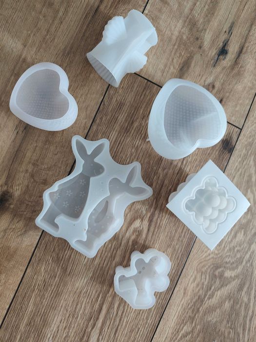 Formy do świec ,gipsu , rękodzieło