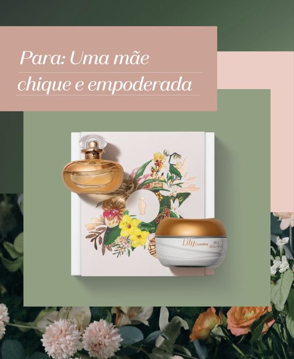 Coffret do dia da mãe mais barato do que em loja