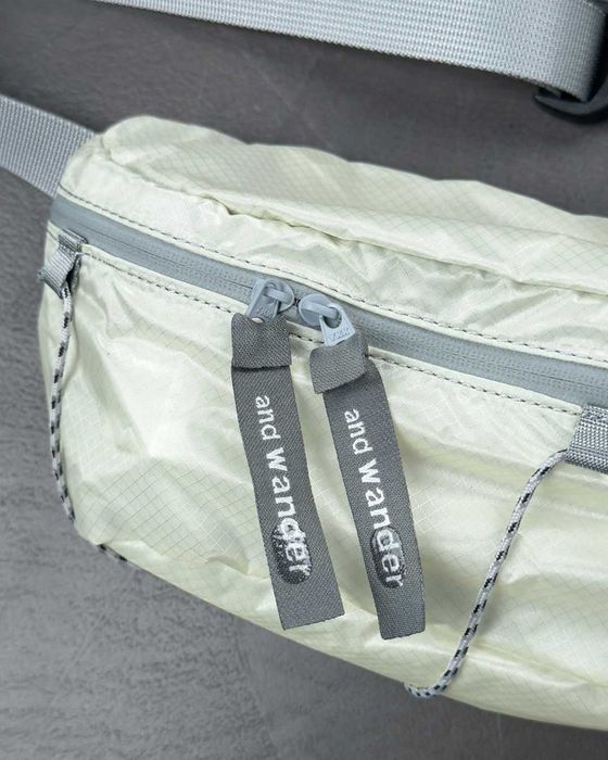 Сумка And Wander Nylon Waterproof Shoulder Bag White