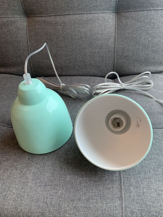 Lampa "Tulip" miętowa Westwing 2 szt.