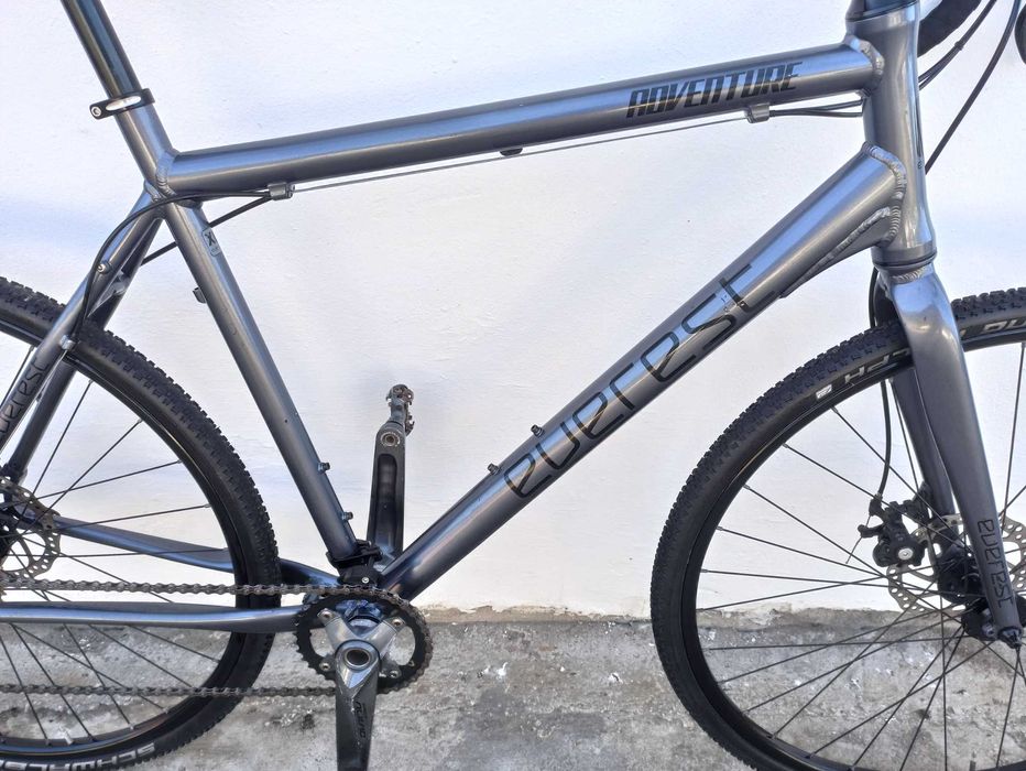 Rower gravel przełaj Everest Adventure koła 28 tarczówki XL 180-205 cm