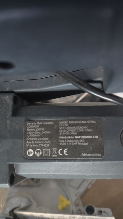 Serra de corte madeira