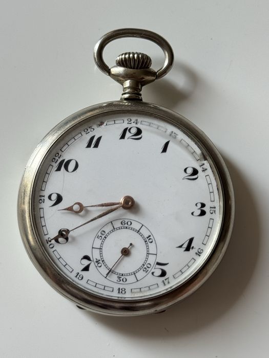 Zegarek kieszonkowy duży średnica 52mm, sprawny