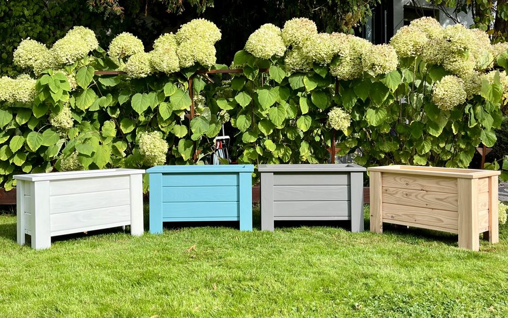 Doniczka Modrzew  donice, donica drewniana, ogrodowa, tarasowa, skrzyn