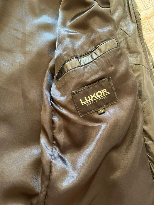 Casaco Preto de Couro Masculino, made in Buenos Aires