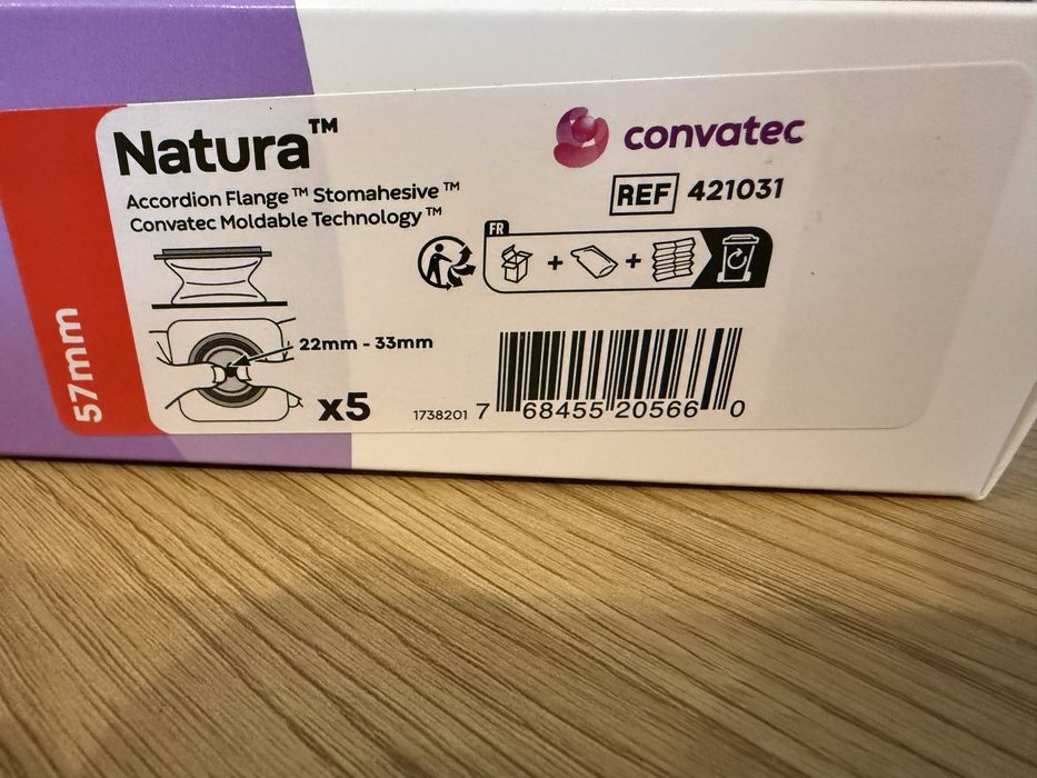 Worki stomijne i plastry ConvaTec 57mm